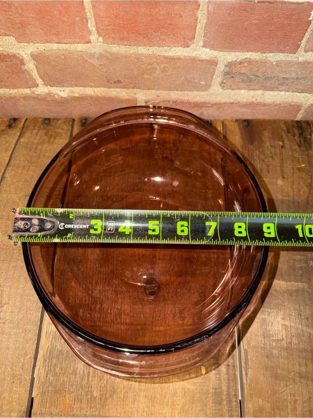 Pyrex classic amber